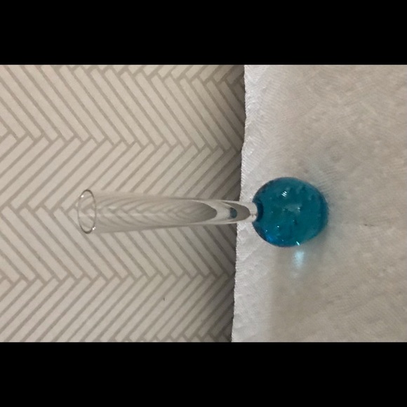 New Art Glass Bud Vase Handcrafted by Glass Artist - Picture 8 of 16